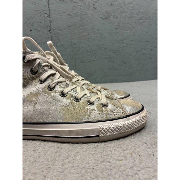 Converse Chuck Taylor All Star High Top Sneakers Men's Size‎ 11 Silver Metallic - Picture 5 of 15